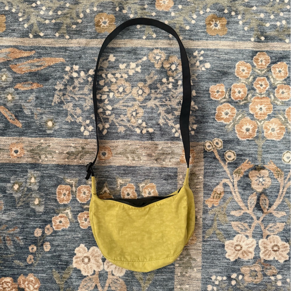 Baggu Small Crescent Bag - Lemongrass